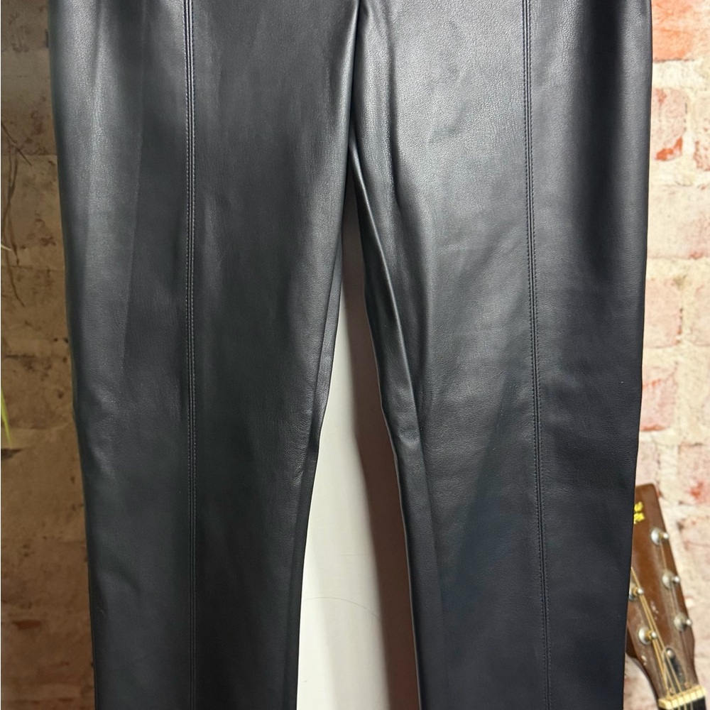 Sleek Black Women's Straight Leg Pants